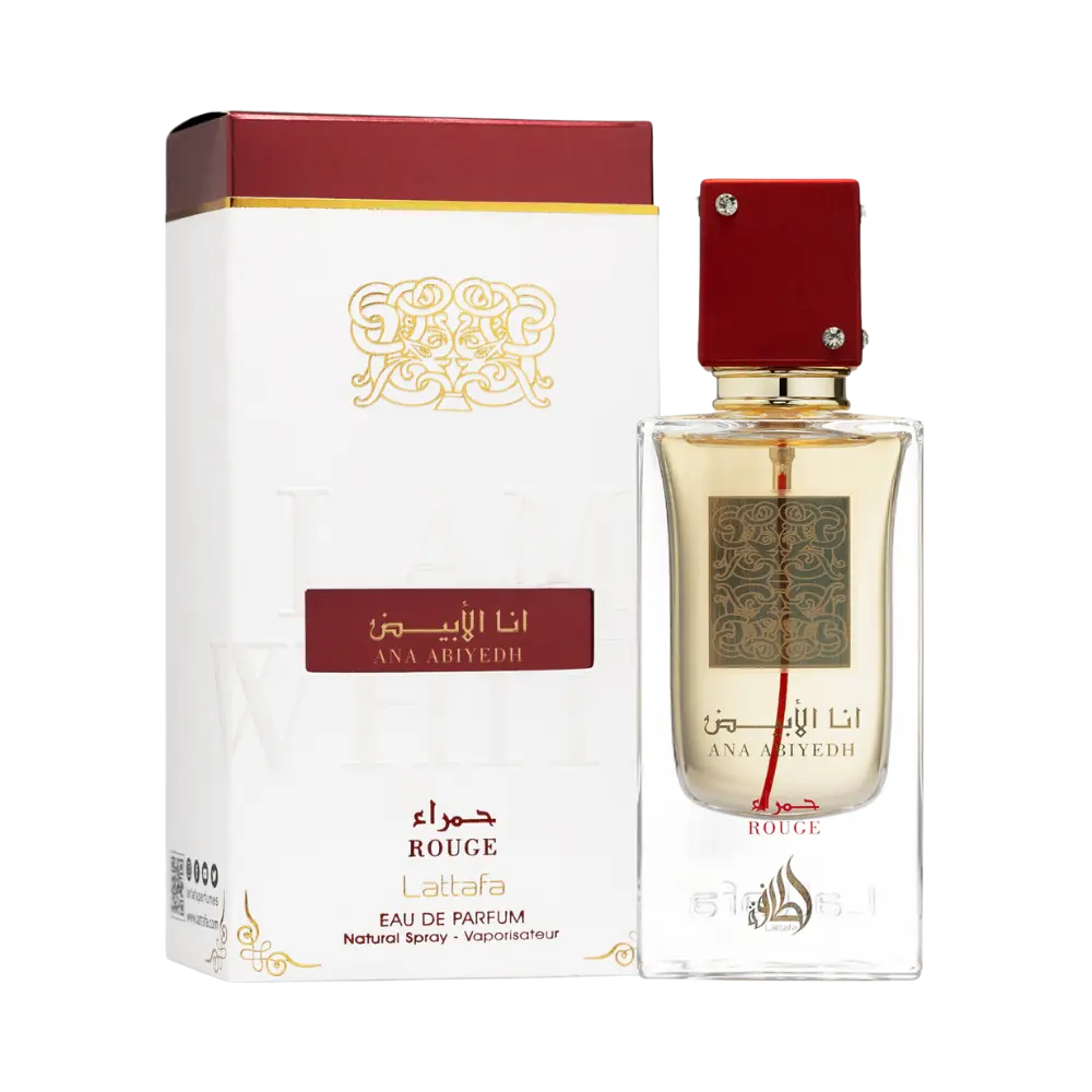 Ana Abiyedh Rouge Eau de Parfum Feminino - Lattafa 60ml - Universo do Perfume
