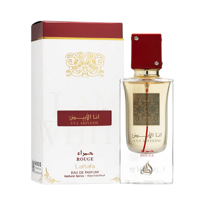 Ana Abiyedh Rouge Eau de Parfum Feminino - Lattafa 60ml - Universo do Perfume