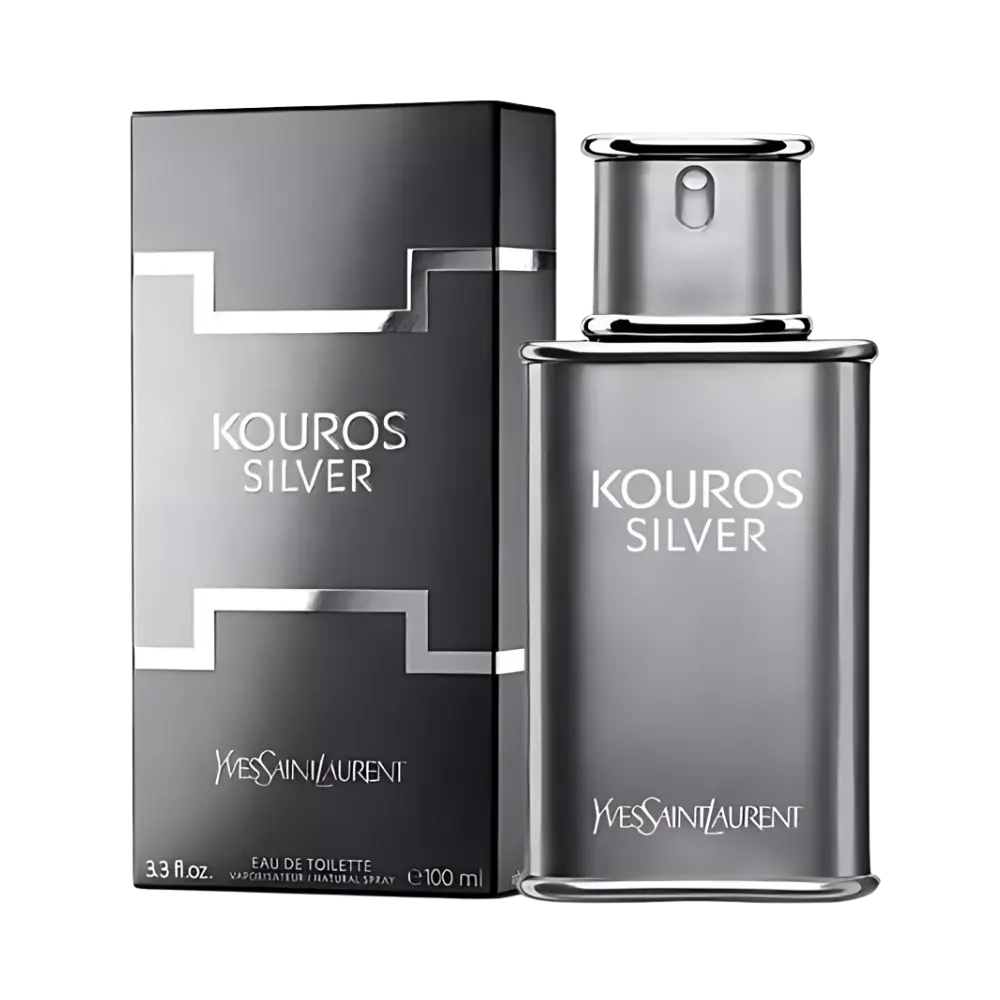 Kouros Silver Eau de Toilette Masculino - Yves Saint Laurent - Universo do Perfume