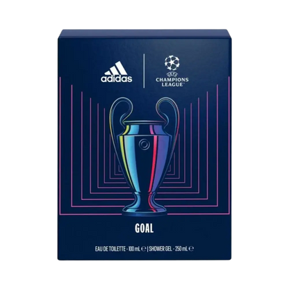 Kit Adidas Uefa Champions League Goal Eau de Toilette Masculino - Adidas - Universo do Perfume