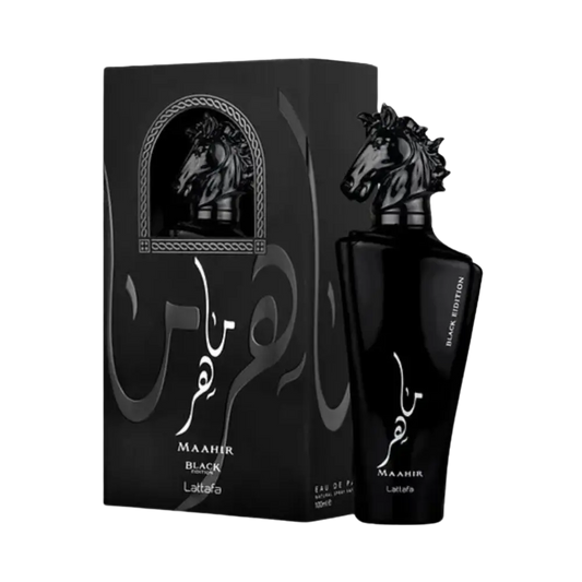 Lattafa Maahir Black Edition Eau de Parfum Unissex - Lattafa - Universo do Perfume