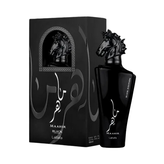 Lattafa Maahir Black Edition Eau de Parfum Unissex - Lattafa
