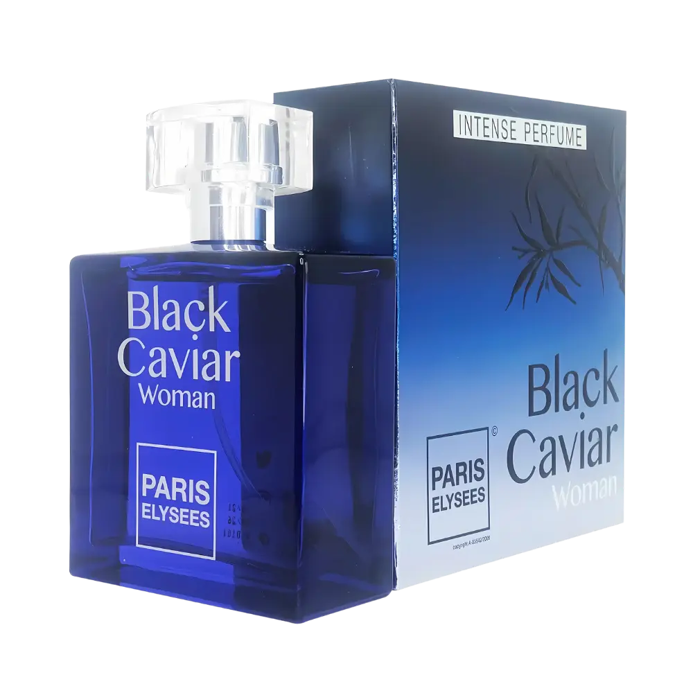 Black Caviar Woman Eau de Toilette Feminino - Paris Elysees - Universo do Perfume