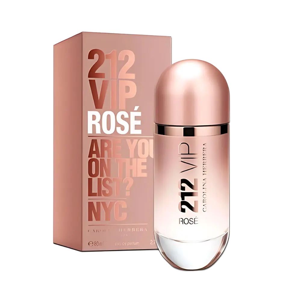 212 Vip Rosé Eau de Parfum Feminino - Carolina Herrera - Universo do Perfume