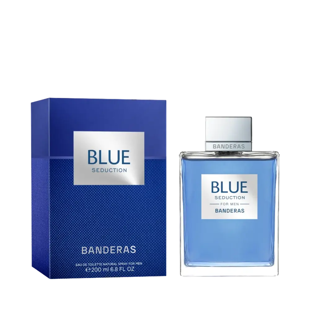 Blue Seduction Eau de Toilette Masculino - Antonio Banderas - Universo do Perfume