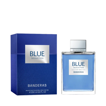Blue Seduction Eau de Toilette Masculino - Antonio Banderas - Universo do Perfume