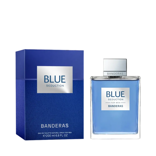 Blue Seduction Eau de Toilette Masculino - Antonio Banderas - Universo do Perfume