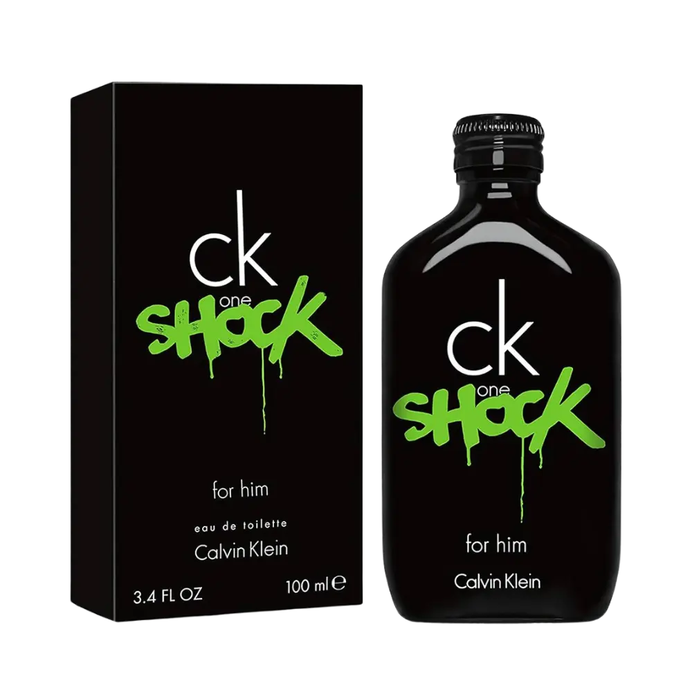 CK One Shock For Him Eau de Toilette Masculino - Calvin Klein - Universo do Perfume