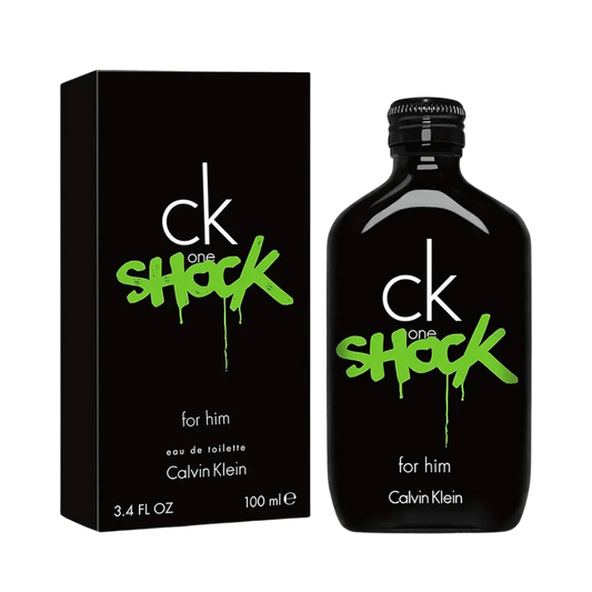 CK One Shock For Him Eau de Toilette Masculino - Calvin Klein - Universo do Perfume