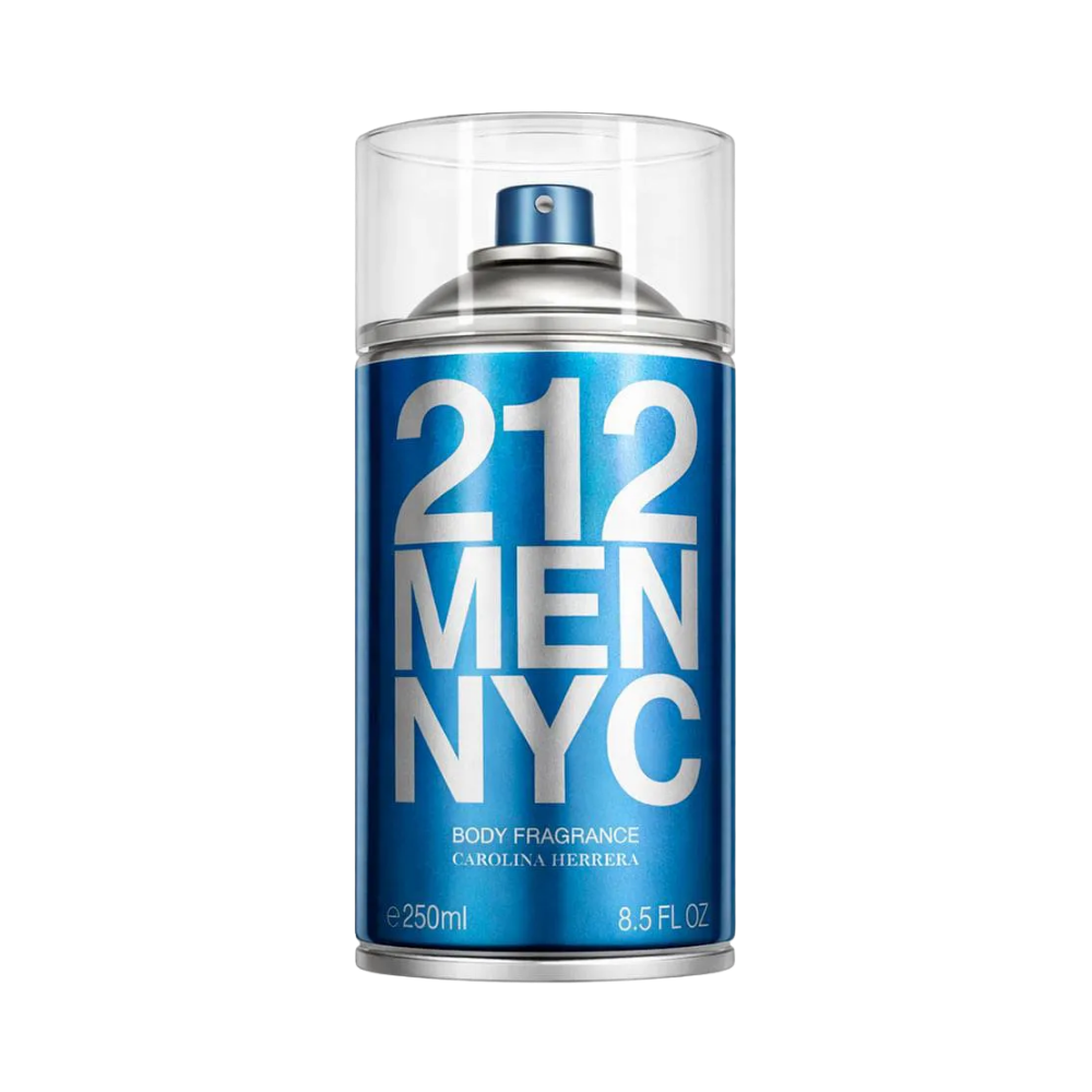 212 Vip Nyc Men Body Spray Masculino - Carolina Herrera - Universo do Perfume