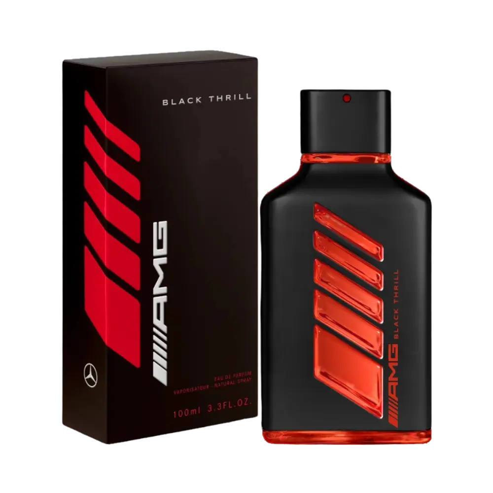 AMG Black Thrill Eau de Parfum Masculino - Mercedes-Benz - Universo do Perfume