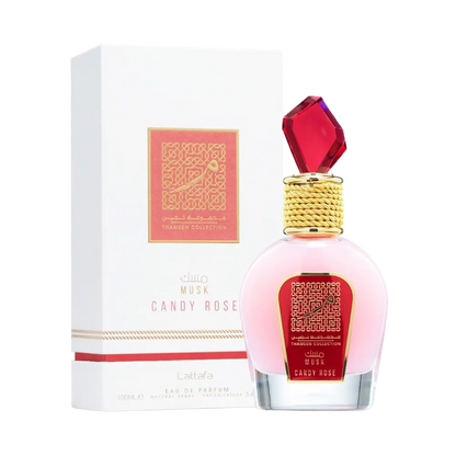 Musk Candy Rose Thameen Collection Eau de Parfum Feminino - Lattafa - Universo do Perfume