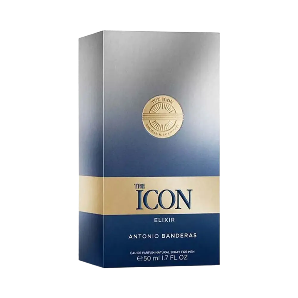 The Icon Elixir Eau de Parfum Masculino - Antonio Banderas - Universo do Perfume