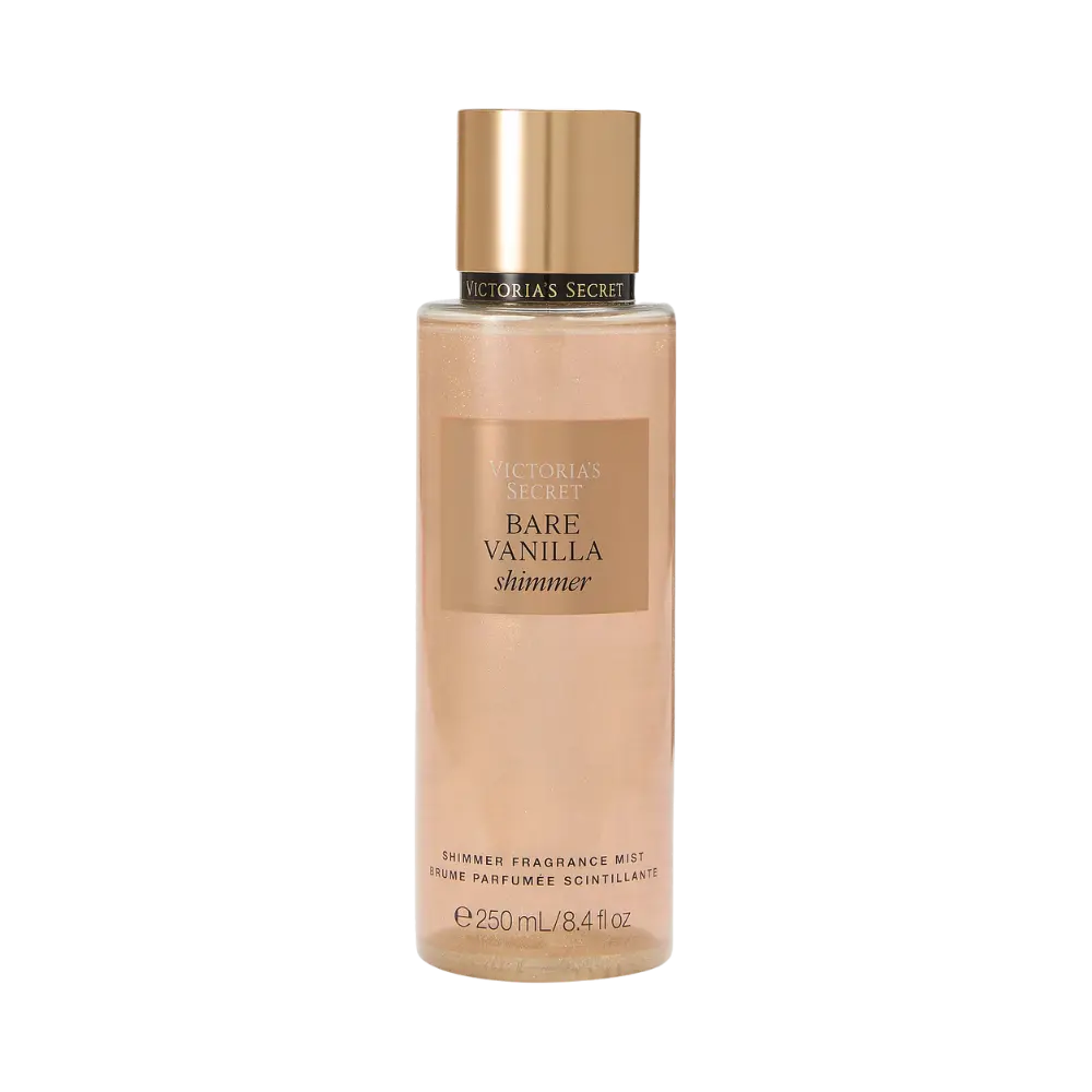Body Splash Bare Vanilla Shimmer Body Splash Feminino - Victorias Secret - Universo do Perfume
