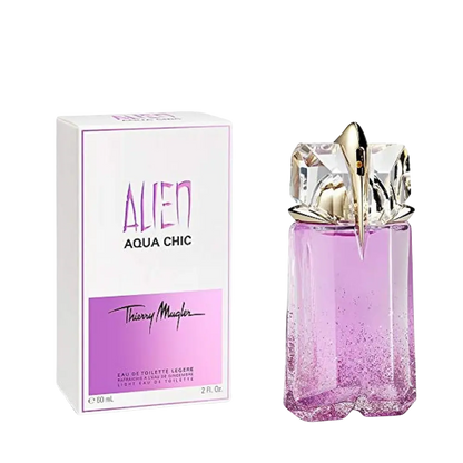 Alien Aqua Chic Eau de Toilette Feminino - Thierry Mugler 60ml - Universo do Perfume
