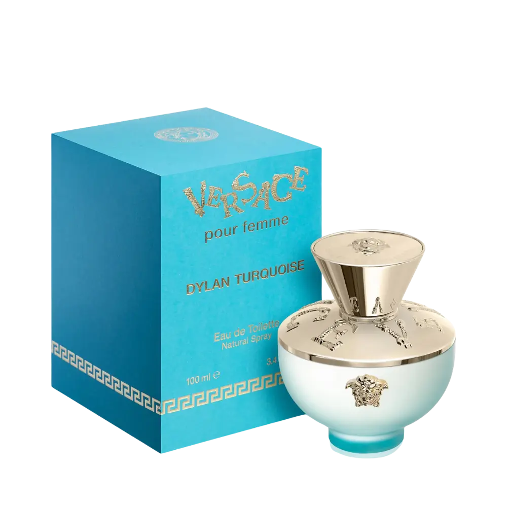 Dylan Turquoise Pour Femme Eau de Toilette Feminino - Versace - Universo do Perfume