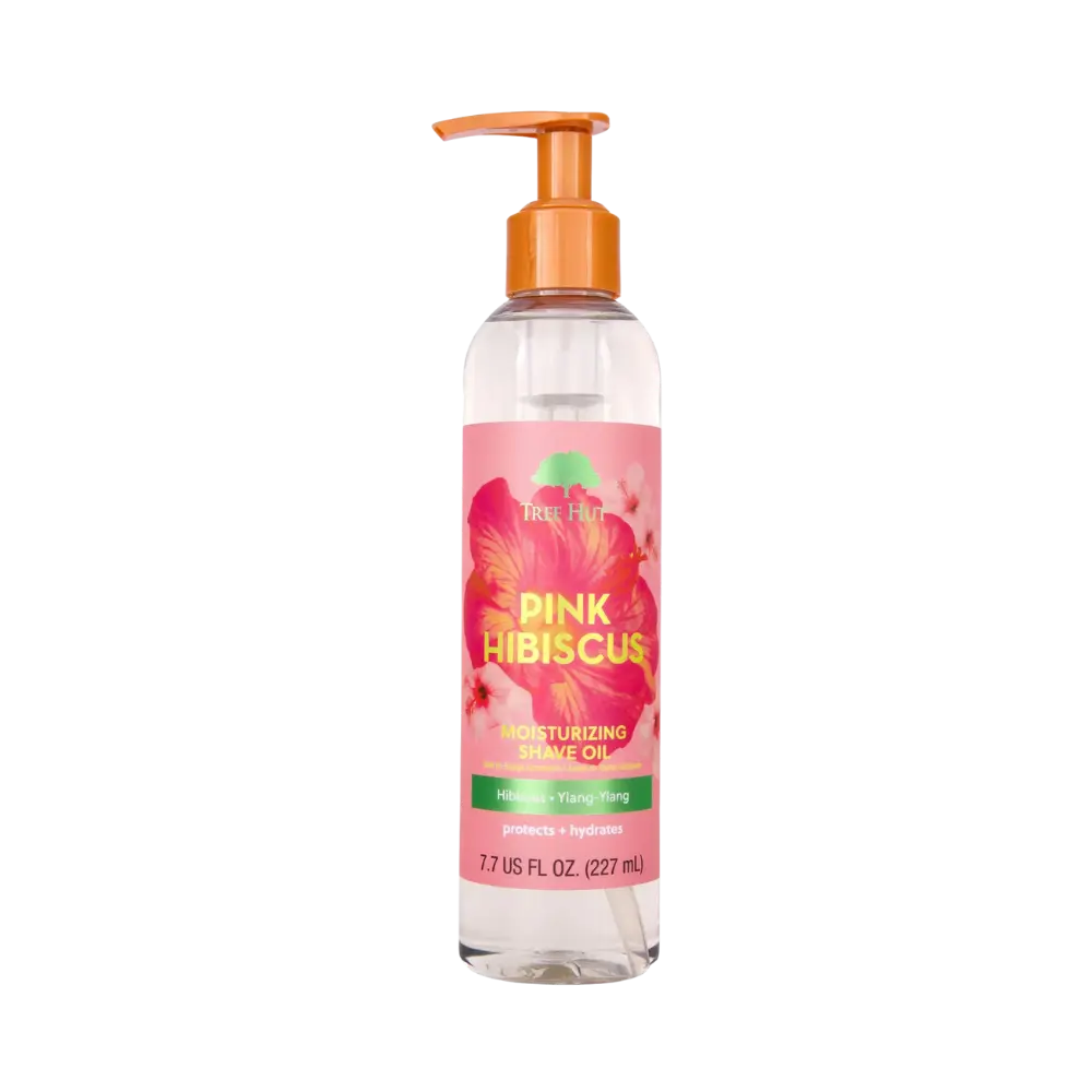 Pink Hibiscus Moisturizing Shave Oil Óleo para Depilação - Tree Hut - Universo do Perfume