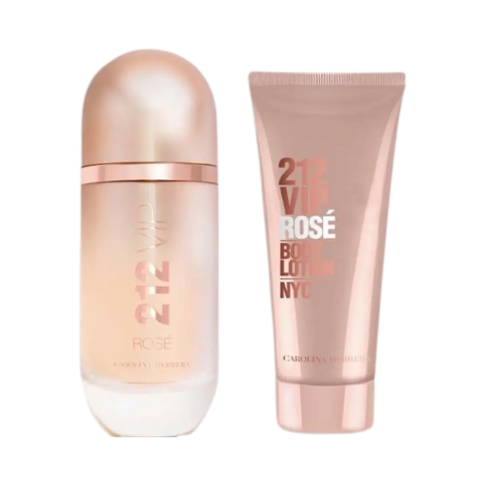Kit 212 VIP Rosé Feminino Eau de Parfum - Carolina Herrera - Universo do Perfume