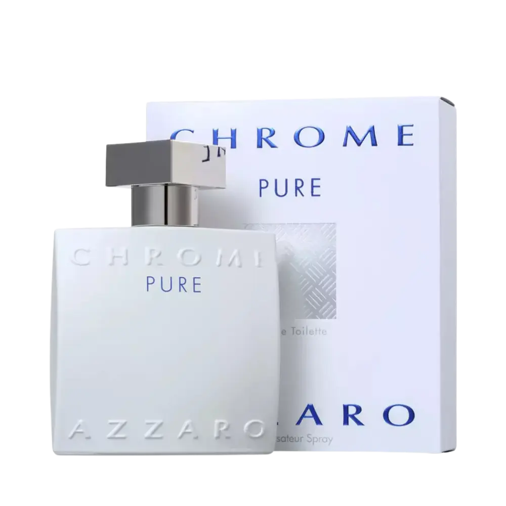 Chrome Pure Eau de Toilette Masculino - Azzaro - Universo do Perfume