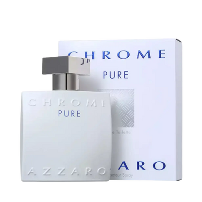 Chrome Pure Eau de Toilette Masculino - Azzaro - Universo do Perfume