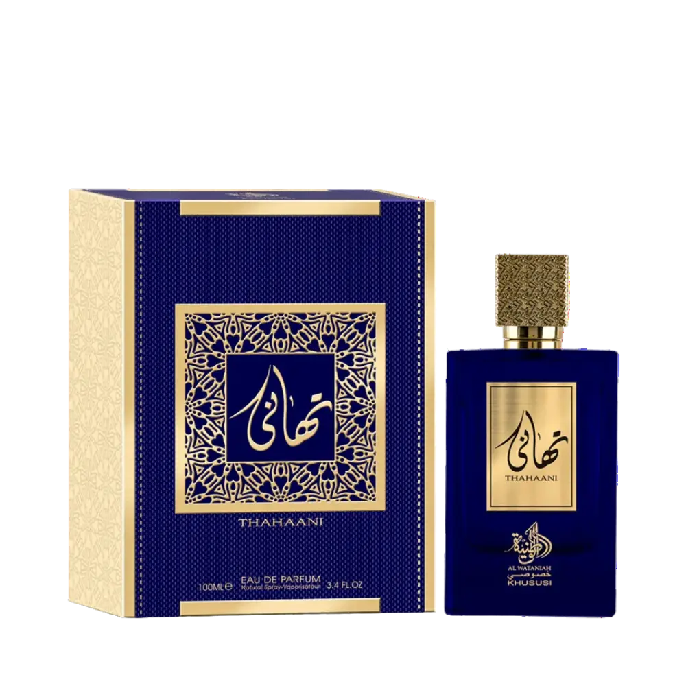Thahaani Eau de Parfum Unissex - Al Wataniah 100ml - Universo do Perfume