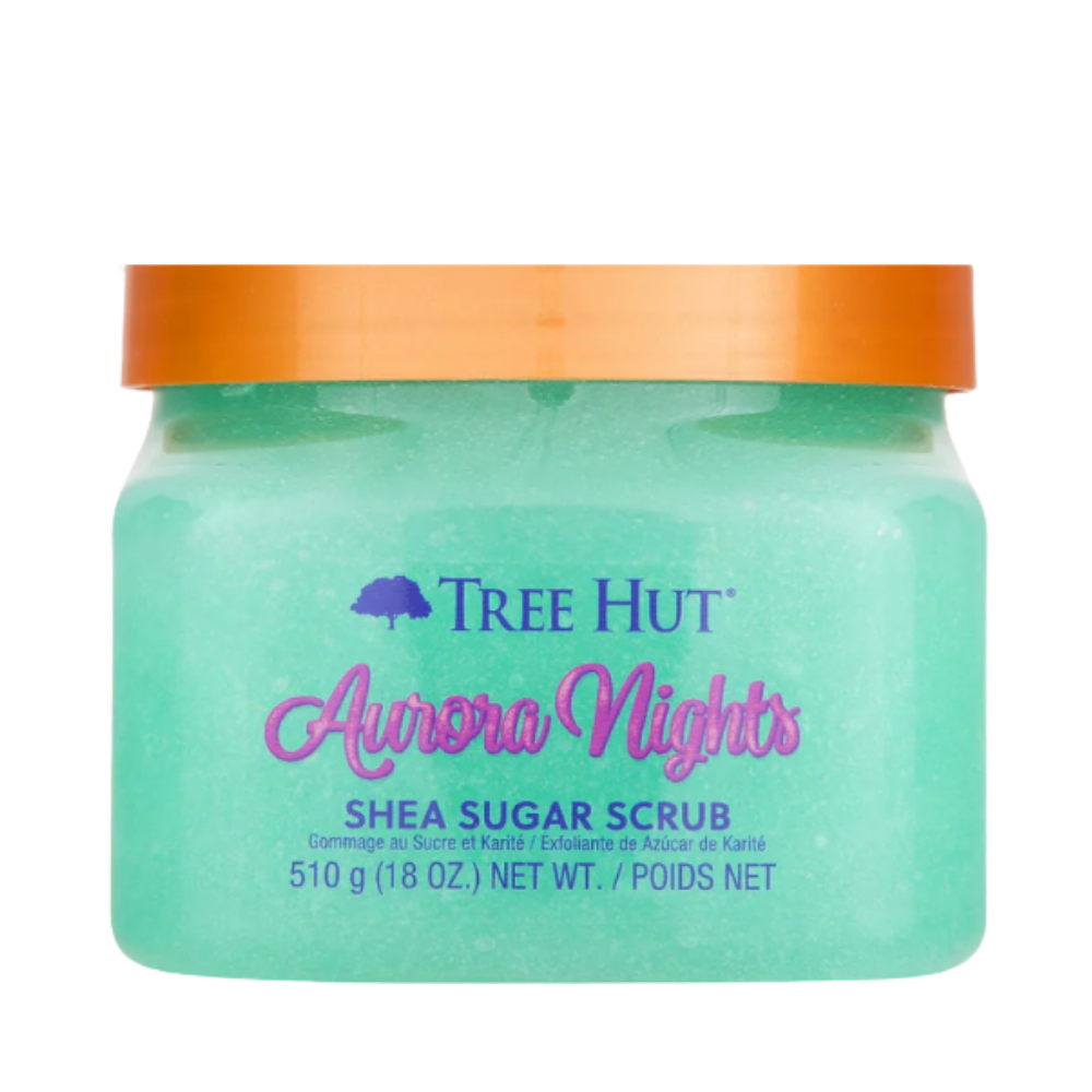Aurora Nights Shea Sugar Scrub Esfoliante Corporal - Tree Hut - Universo do Perfume