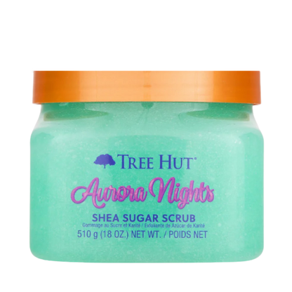 Aurora Nights Shea Sugar Scrub Esfoliante Corporal - Tree Hut - Universo do Perfume