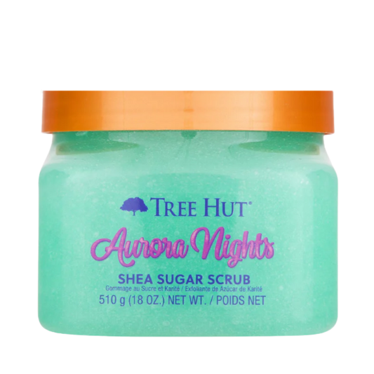 Aurora Nights Shea Sugar Scrub Esfoliante Corporal - Tree Hut - Universo do Perfume