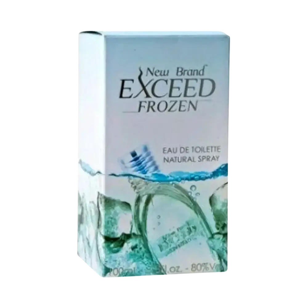 Exceed Frozen Eau de Toilette Masculino - New Brand - Universo do Perfume