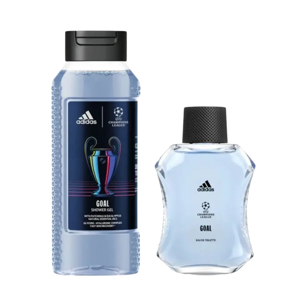 Kit Adidas Uefa Champions League Goal Eau de Toilette Masculino - Adidas - Universo do Perfume