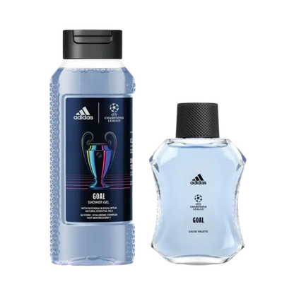 Kit Adidas Uefa Champions League Goal Eau de Toilette Masculino - Adidas - Universo do Perfume