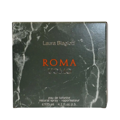 Roma Uomo Eau de Toilette Masculino - Laura Biagiotti - Universo do Perfume