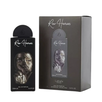 Raw Human Eau de Parfum Unissex - Lattafa - Universo do Perfume