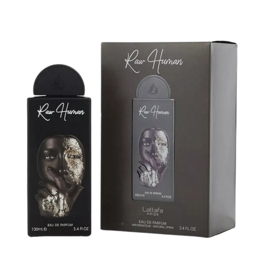 Raw Human Eau de Parfum Unissex - Lattafa - Universo do Perfume