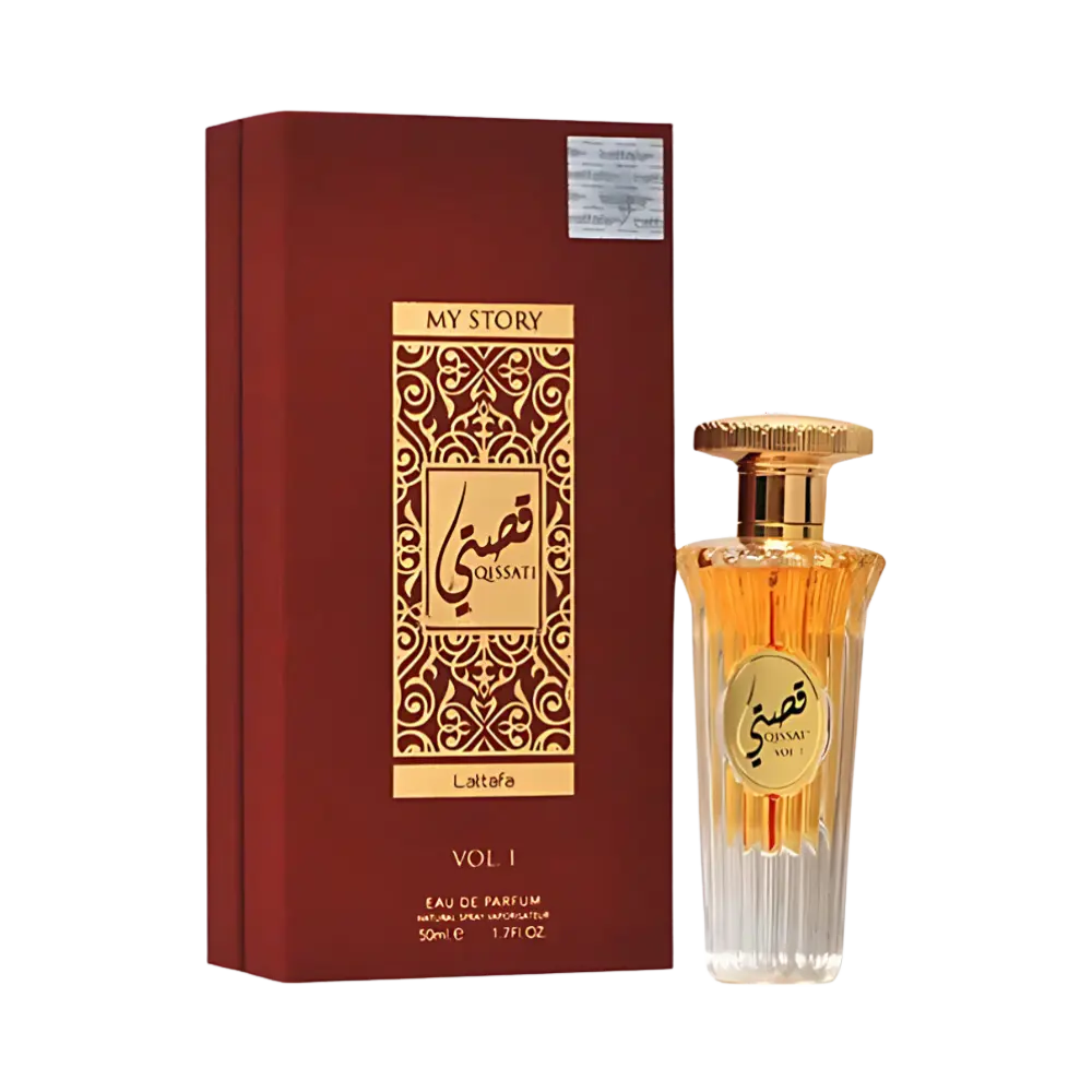 My Story Qissati Vol I Eau de Parfum Unissex - Lattafa - Universo do Perfume