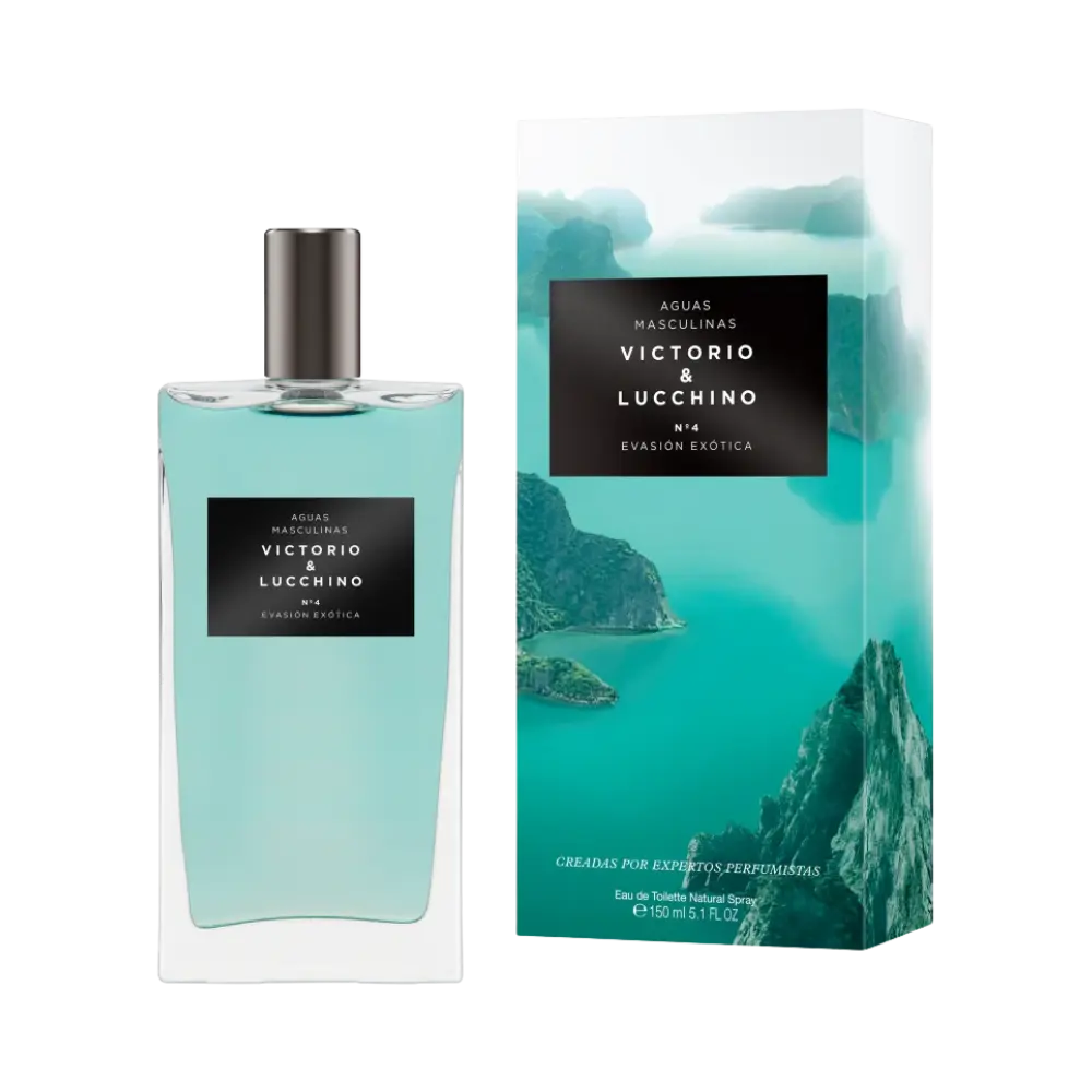 N°4 Evasión Exotica Eau de Toilette Masculino - Victorio & Lucchino 150ml - Universo do Perfume