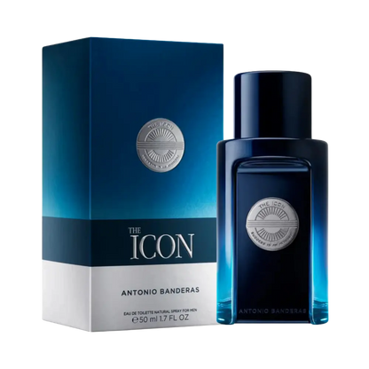 The Icon Eau de Toilette Masculino - Antonio Banderas - Universo do Perfume