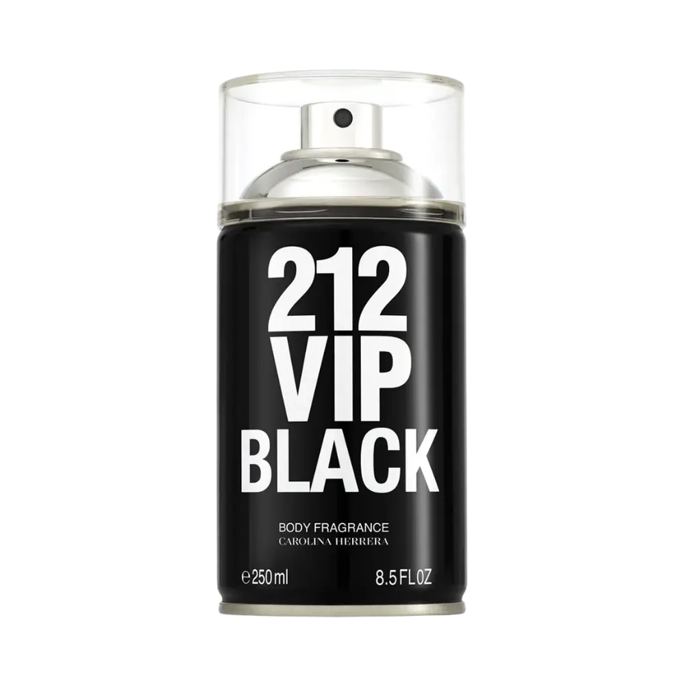 212 Vip Men Black Body Spray Masculino - Carolina Herrera - Universo do Perfume