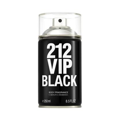 212 Vip Men Black Body Spray Masculino - Carolina Herrera - Universo do Perfume