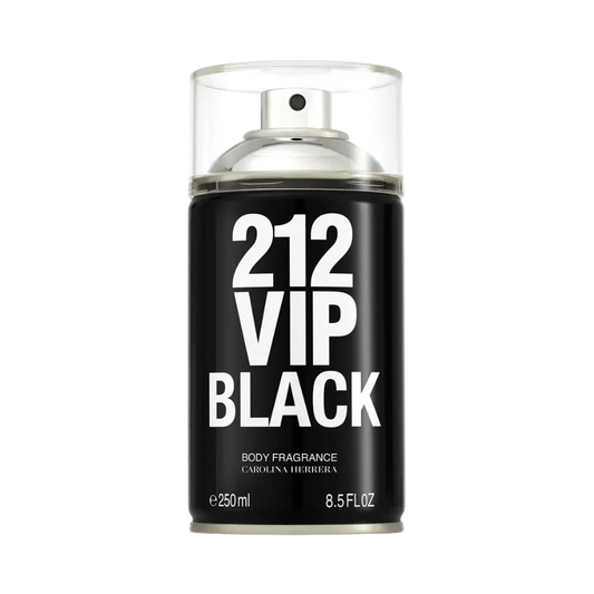 212 Vip Men Black Body Spray Masculino - Carolina Herrera - Universo do Perfume