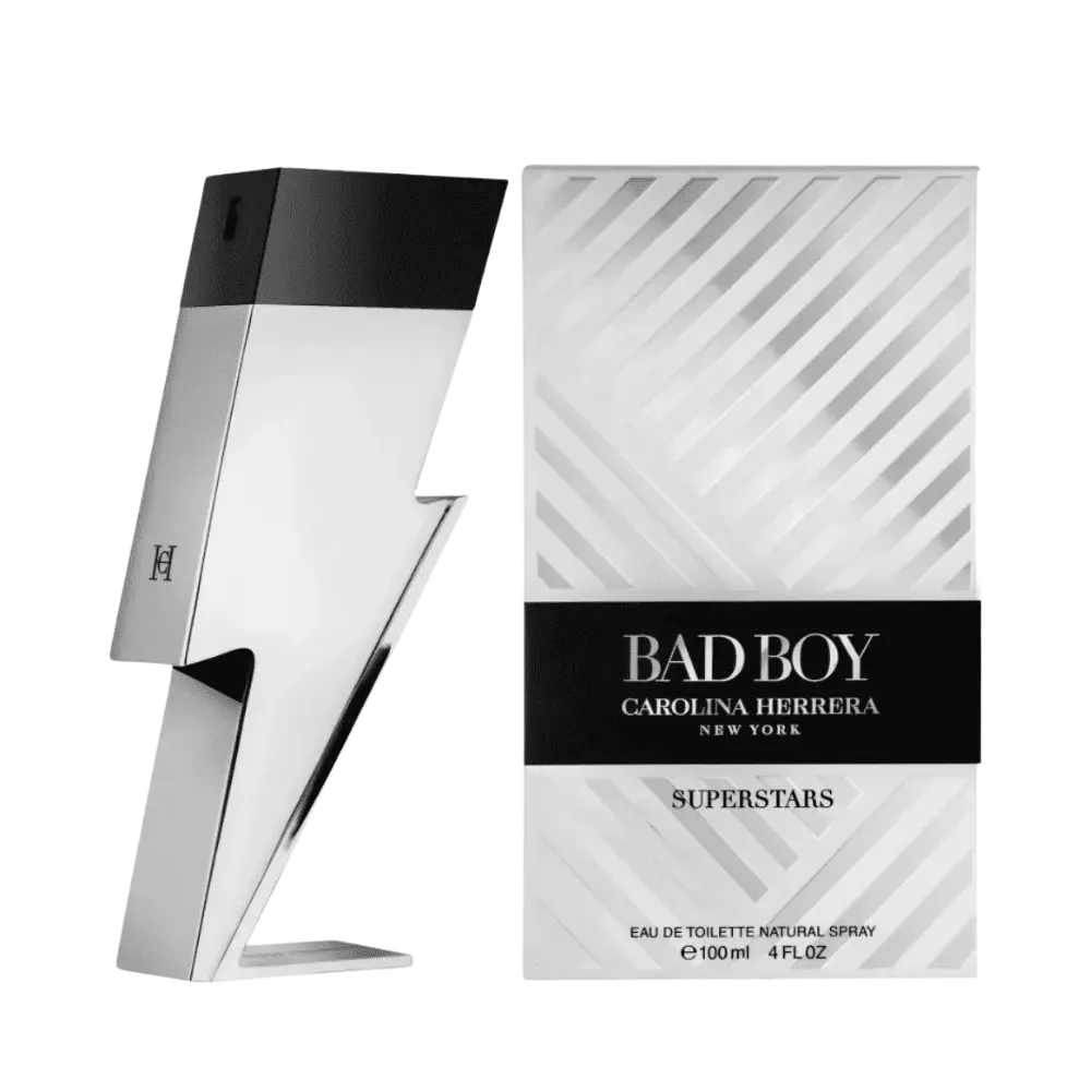 Bad Boy Superstars Eau de Toilette Masculino - Carolina Herrera - Universo do Perfume