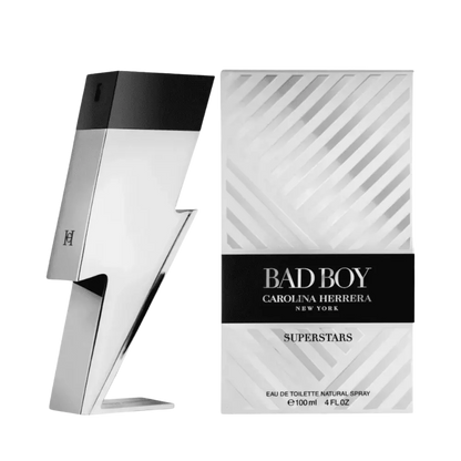 Bad Boy Superstars Eau de Toilette Masculino - Carolina Herrera - Universo do Perfume