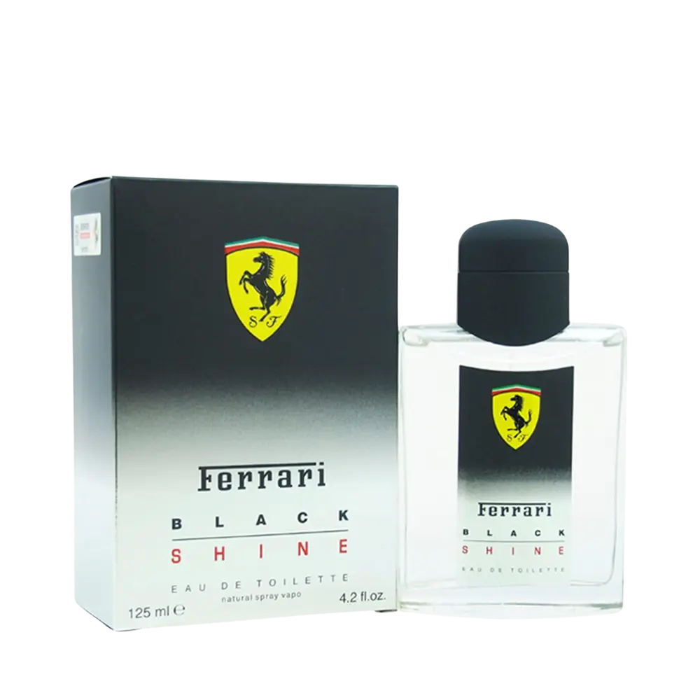 Ferrari Black Shine Eau de Toilette Masculino - Ferrari - Universo do Perfume