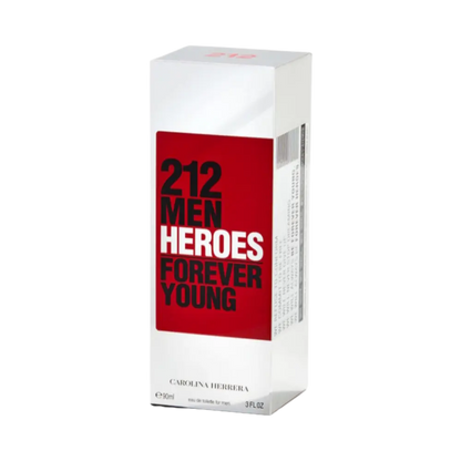 212 Men Heroes Eau de Toilette Masculino - Carolina Herrera - Universo do Perfume