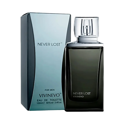 Never Lost Black For Men Eau de Toilette Masculino - Vivinevo - Universo do Perfume