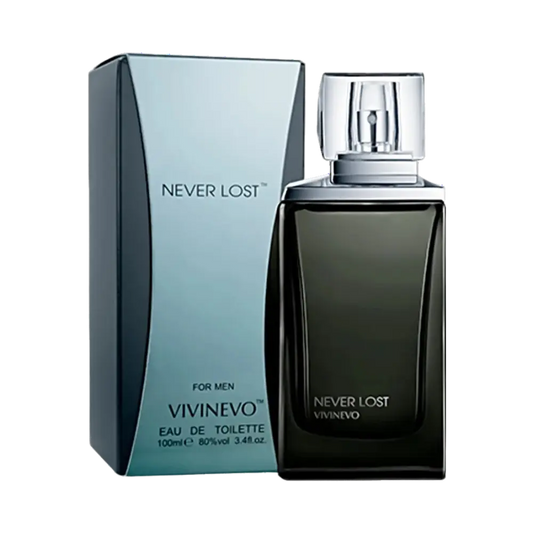 Never Lost Black For Men Eau de Toilette Masculino - Vivinevo - Universo do Perfume