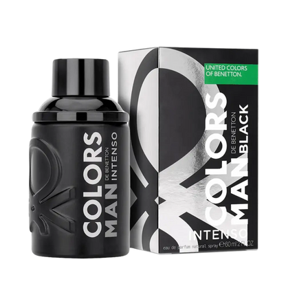 Colors Man Black Intenso Eau de Parfum Masculino - Benetton - Universo do Perfume