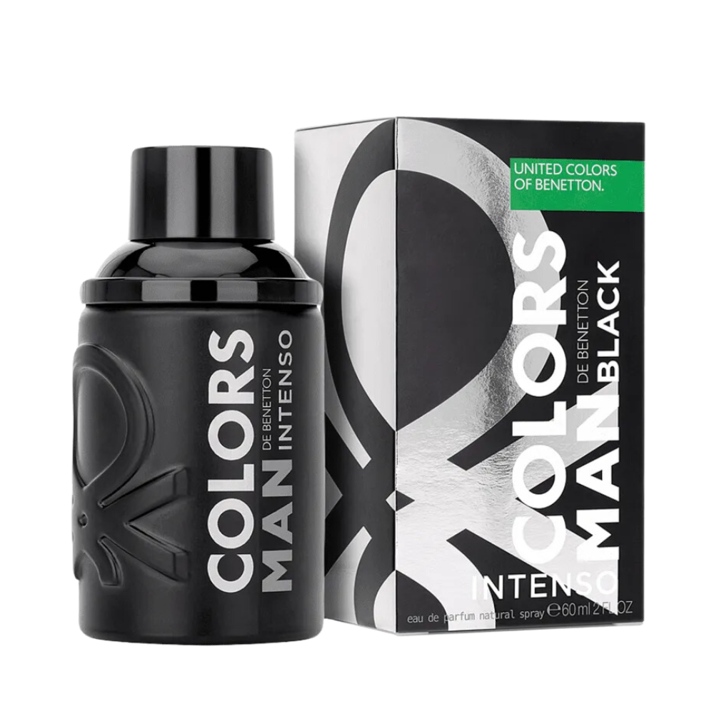 Colors Man Black Intenso Eau de Parfum Masculino - Benetton