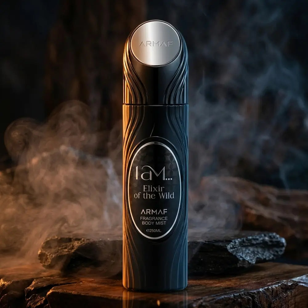 Body Mist I Am Elixir Of The Wild Masculino - Armaf - Universo do Perfume