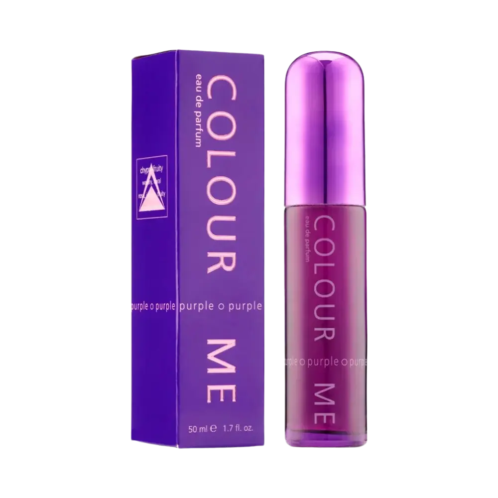Colour Me Purple Eau de Parfum Feminino - Milton Lloyd 50ml - Universo do Perfume